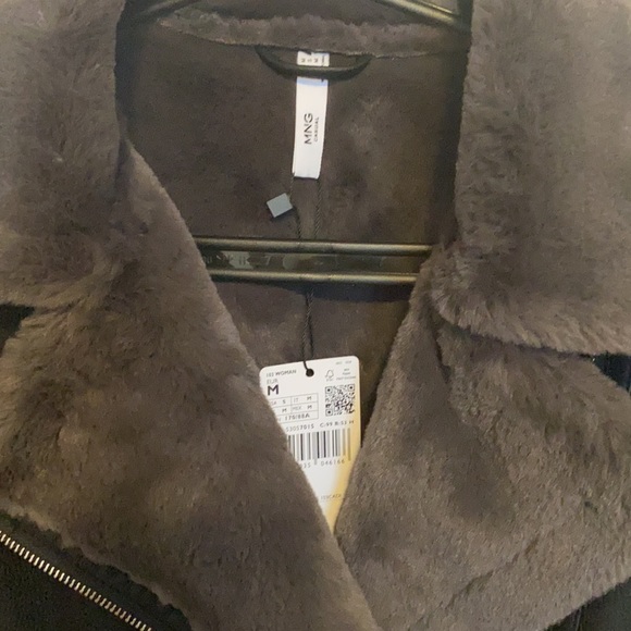 NWT Mango faux leather jacket - Picture 3 of 4